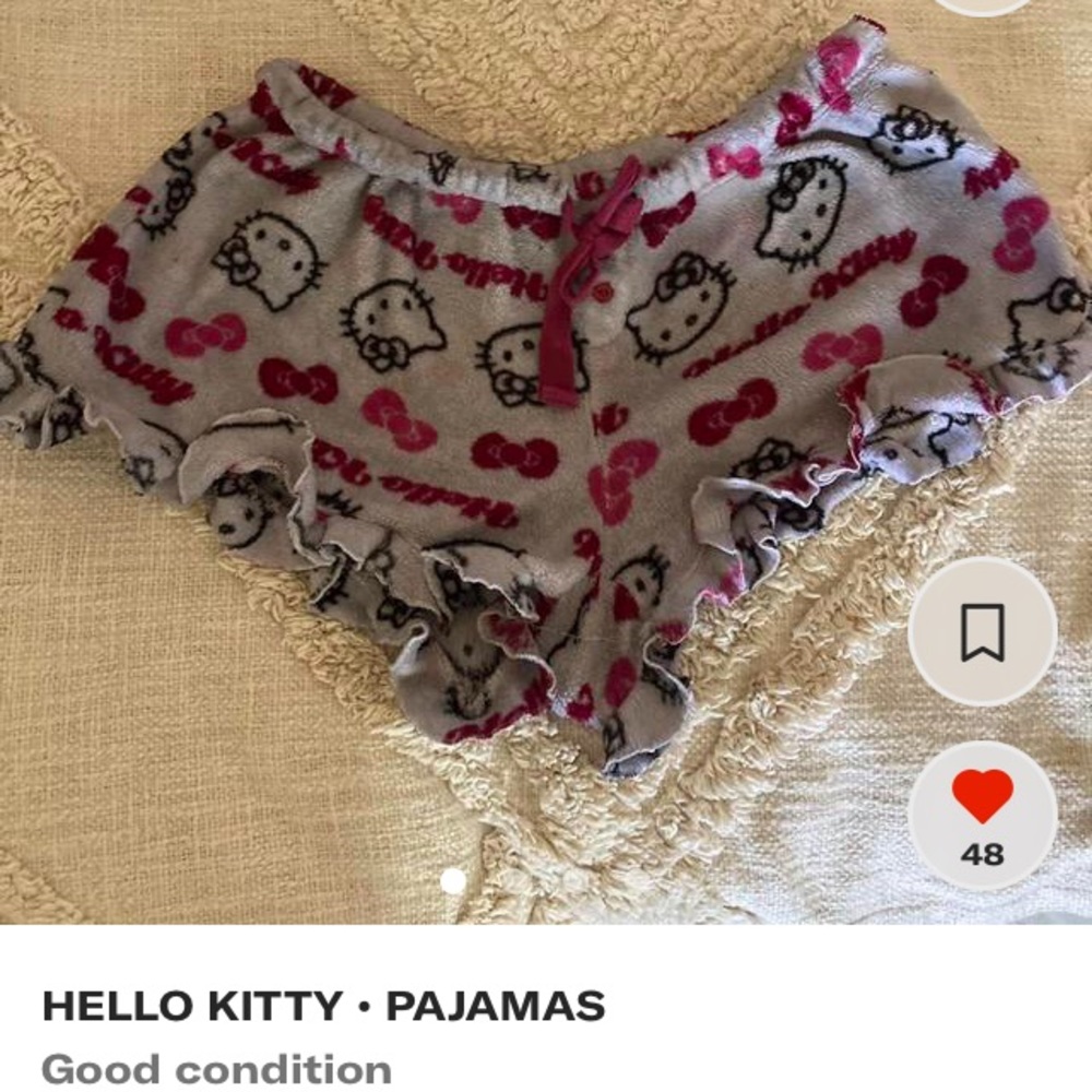 hello hello fuzzy pajama shorts